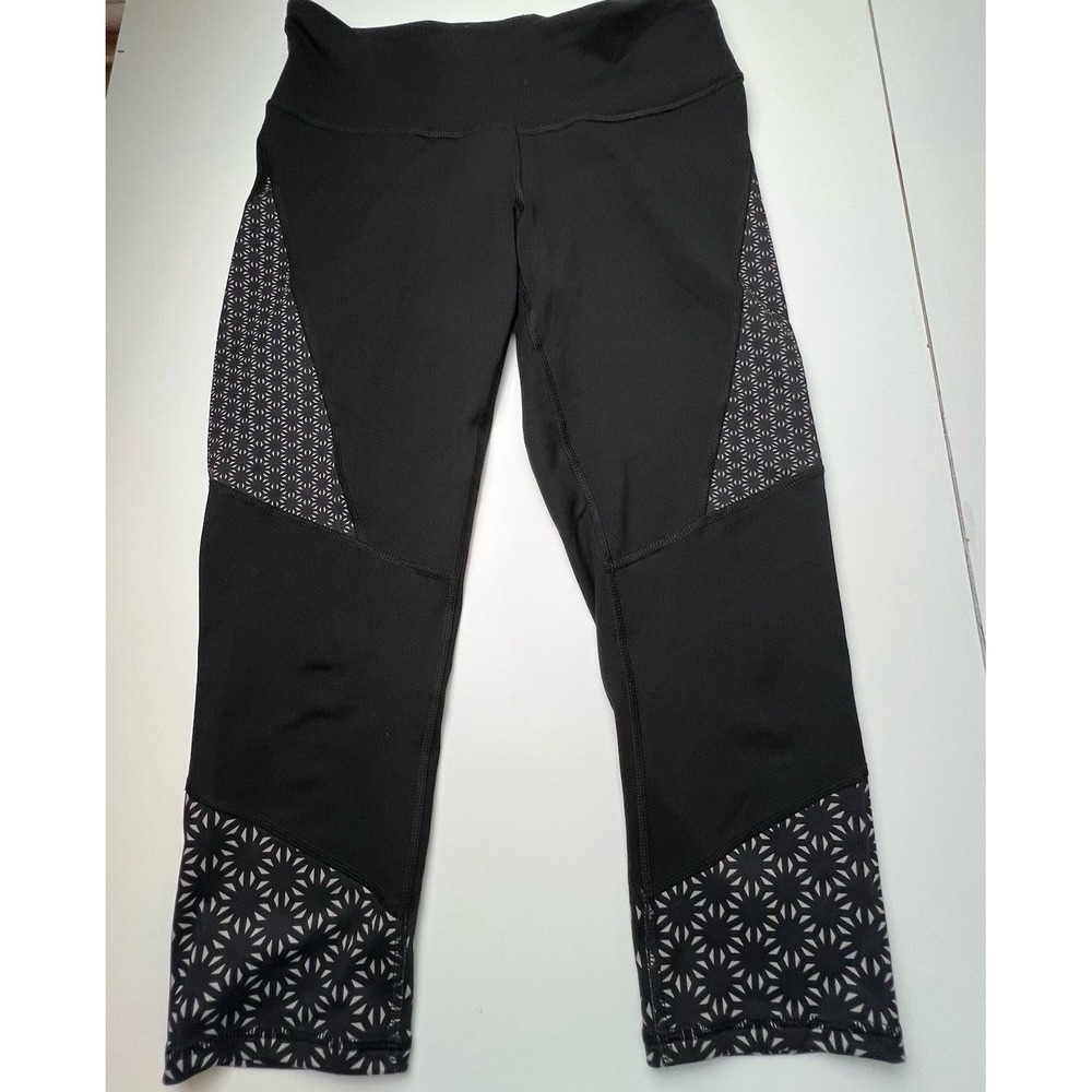 Champion Small Black Athleic Running Fitness Leggings